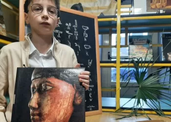 Fan de l’Egypte à 12 ans, star d’un reportage de France 2