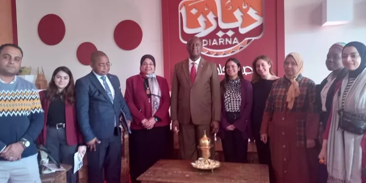 L'ambassadeur de la RDC visite l'exposition Diarna 2 - Le Progrès Egyptien L'ambassadeur de la RDC visite l'exposition Diarna 1 - Le Progrès Egyptien