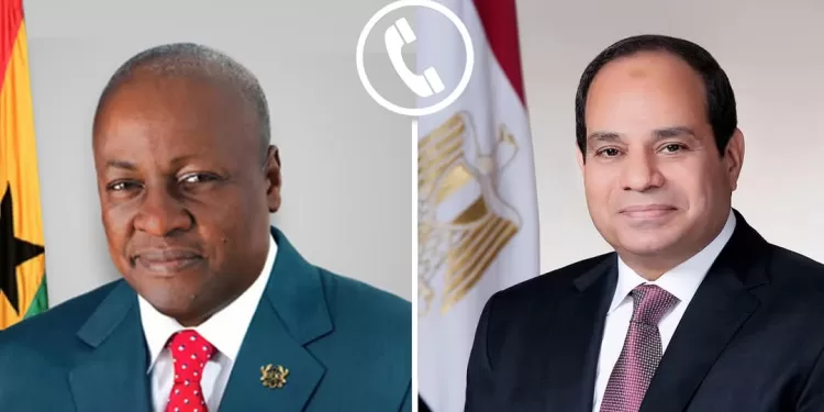 Appel téléphonique Al-Sissi - Mahama 2 - Le Progrès Egyptien Appel téléphonique Al-Sissi - Mahama 1 - Le Progrès Egyptien