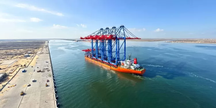 Développer les ports du canal de Suez, un objectif stratégique 1 - Le Progrès Egyptien