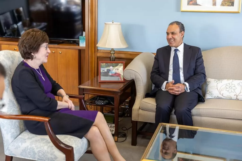 Abdel-Aati rencontre la présidente de la commission des crédits du Sénat américain 3 - Le Progrès Egyptien