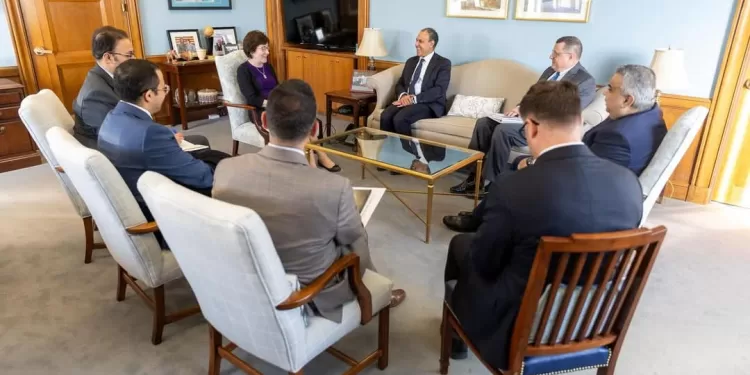 Abdel-Aati rencontre la présidente de la commission des crédits du Sénat américain 1 - Le Progrès Egyptien