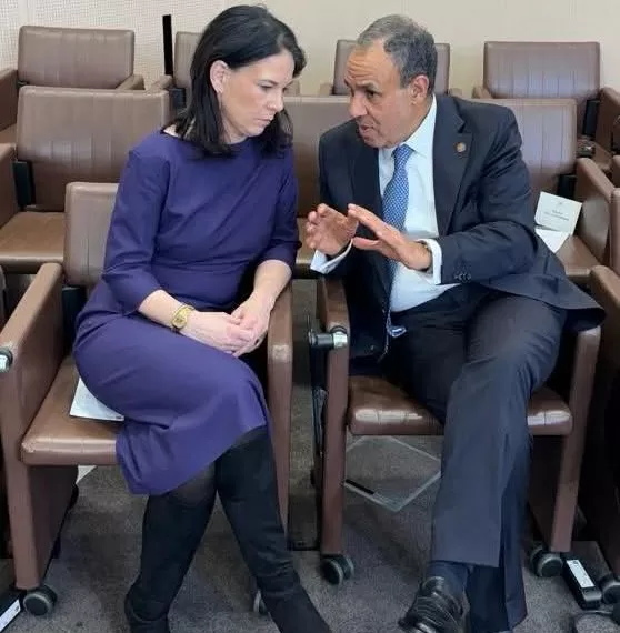 Tête à tête Abdel-Aati/Baerbock à Paris 1 - Le Progrès Egyptien