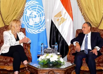 Abdel Aati reçoit la coordonnatrice en chef des Nations Unies pour les affaires humanitaires et la reconstruction de Gaza