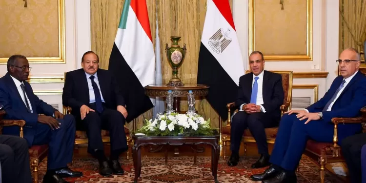 Réunion consultative des ministres des AE et de l'Irrigation de l'Egypte et du Soudan 2 - Le Progrès Egyptien Réunion consultative des ministres des AE et de l'Irrigation de l'Egypte et du Soudan 1 - Le Progrès Egyptien