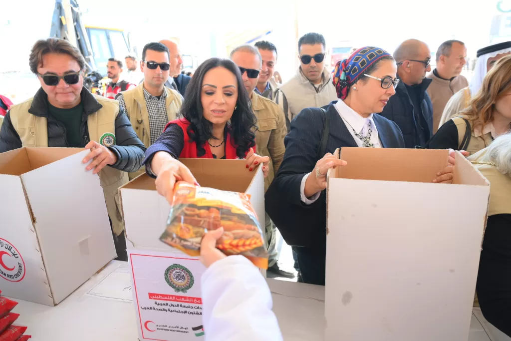 Convoi du Conseil arabe des affaires sociales pour Gaza 4 - Le Progrès Egyptien Convoi du Conseil arabe des affaires sociales pour Gaza 3 - Le Progrès Egyptien