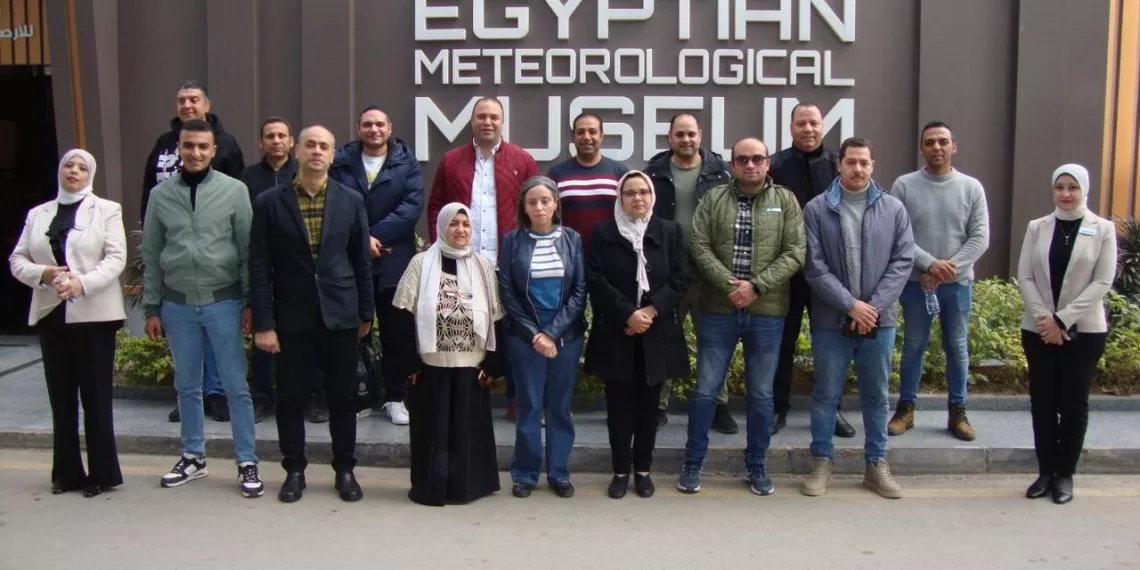 Des officiers de la protection civile visite l'Agence météorologique 1 - Le Progrès Egyptien