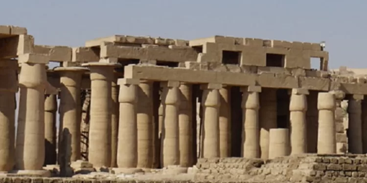 La restauration au Ramesseum crée une nouvelle attraction touristique à Louxor 1 - Le Progrès Egyptien