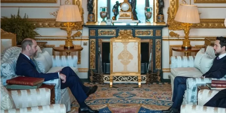 A Londres, Hussein et Rajwa de Jordanie retrouvent leur « cher ami » William 1 - Le Progrès Egyptien