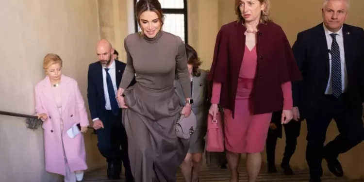 Rania de Jordanie à Rome : Nouvelle démonstration de style 1 - Le Progrès Egyptien