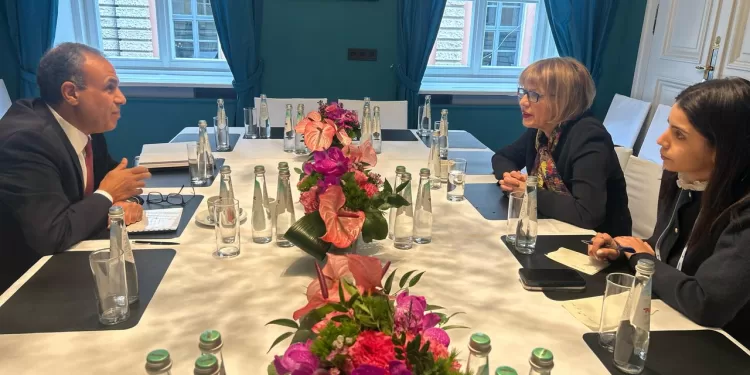 Dr Abdel Aati s’entretient avec la candidate à la présidence de la prochaine session de l'Assemblée générale de l’ONU 1 - Le Progrès Egyptien