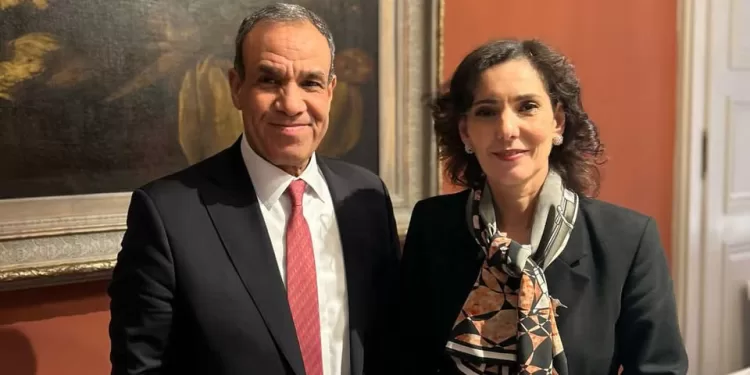 Abdel Aati rencontre la commissaire européenne chargée de la gestion des crises 2 - Le Progrès Egyptien Abdel Aati rencontre la commissaire européenne chargée de la gestion des crises 1 - Le Progrès Egyptien
