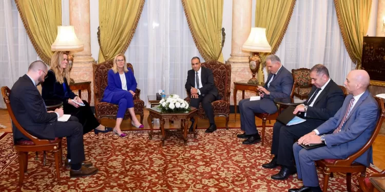 Abdel Aati reçoit la coordonnatrice de l’ONU pour les affaires humanitaires et la reconstruction à Gaza 1 - Le Progrès Egyptien