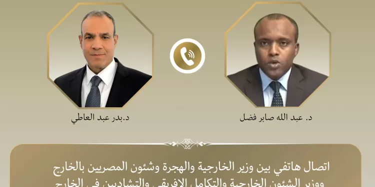 Le ministre des AE et son homologue tchadien discutent du renforcement de la coopération et des développements régionaux 1 - Le Progrès Egyptien