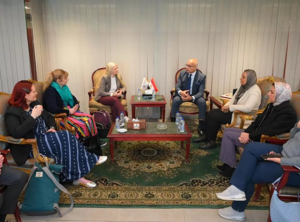 Une délégation britannique visite l’Université d’Ain Chams 8 - Le Progrès Egyptien Une délégation britannique visite l’Université d’Ain Chams 7 - Le Progrès Egyptien