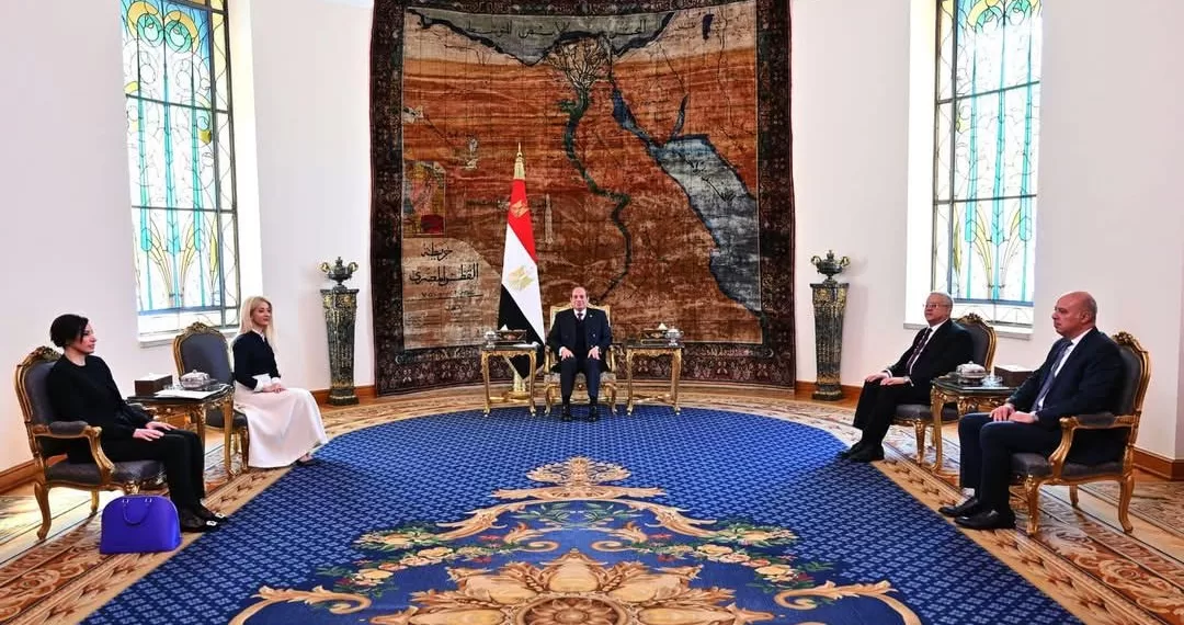 Al-Sissi s'entretient avec la présidente du parlement chypriote 1 - Le Progrès Egyptien