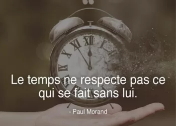 Le respect du temps, la clé du succès (1)
