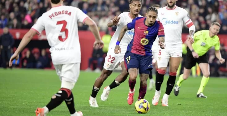 Espagne: le FC Barcelone dynamite Séville et revient à deux points du Real 2 - Le Progrès Egyptien Espagne: le FC Barcelone dynamite Séville et revient à deux points du Real 1 - Le Progrès Egyptien
