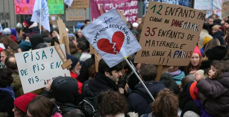 Enseignement: mobilisation à Paris contre les fermetures de classes 2 - Le Progrès Egyptien Enseignement: mobilisation à Paris contre les fermetures de classes 1 - Le Progrès Egyptien