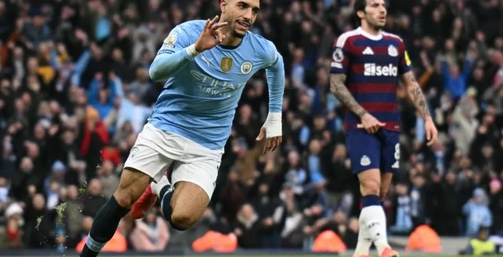 Avec un triplé, l'Égyptien Marmoush propulse Manchester City vers la victoire 2 - Le Progrès Egyptien Avec un triplé, l'Égyptien Marmoush propulse Manchester City vers la victoire 1 - Le Progrès Egyptien
