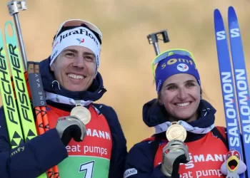 Mondiaux de biathlon: un titre pour Simon et Fillon Maillet, 10e médaille française