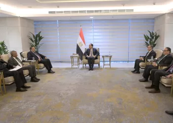 Madbouli reçoit le ministre soudanais des Affaires étrangères