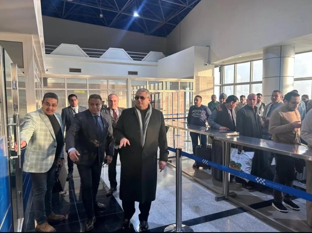 Tournée d'inspection à l'aéroport international d'Assiout 6 - Le Progrès Egyptien Tournée d'inspection à l'aéroport international d'Assiout 5 - Le Progrès Egyptien