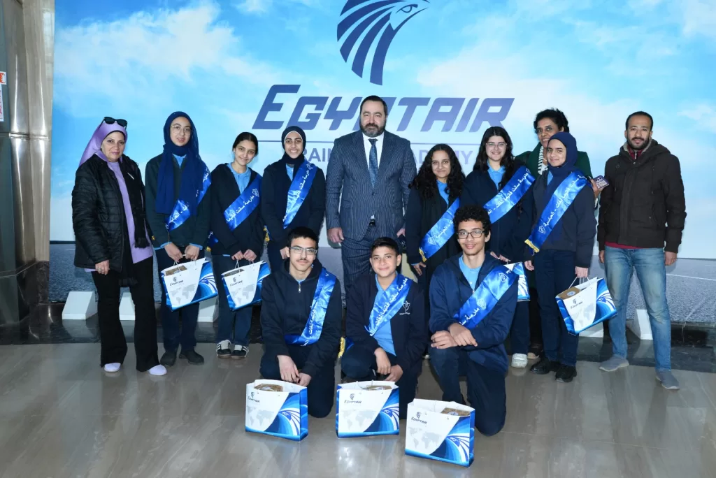 Des élèves brillants en visite de l'Académie EgyptAir 6 - Le Progrès Egyptien Des élèves brillants en visite de l'Académie EgyptAir 5 - Le Progrès Egyptien