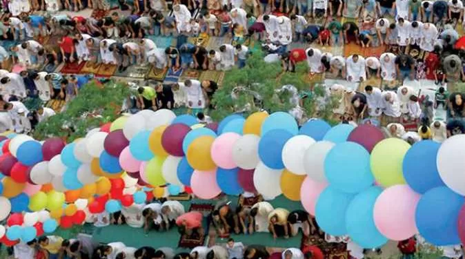 Les Egyptiens accomplissent la prière d'Al Aïd Al Fitr 1 - Le Progrès Egyptien