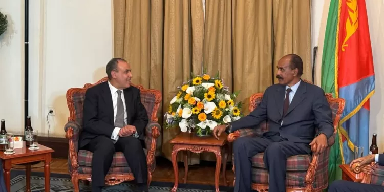 Le ministre des Affaires étrangères transmet un message du président Al-Sissi au président érythréen 2 - Le Progrès Egyptien Le ministre des Affaires étrangères transmet un message du président Al-Sissi au président érythréen 1 - Le Progrès Egyptien