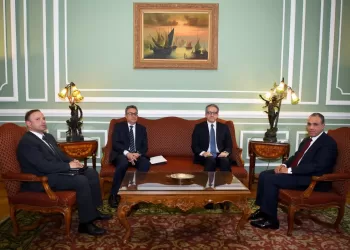 Abdel-Aati rencontre Dr Khaled Al-Ananni, candidat égyptien à la direction générale de l’UNESCO