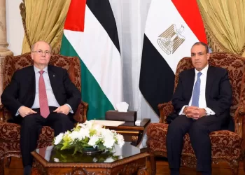 Abdel-Aati reçoit le Premier ministre et ministre des Affaires étrangères palestinien