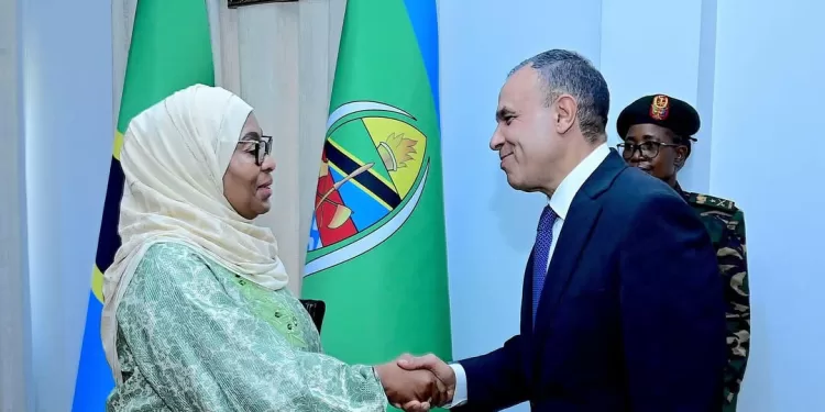 Un message d'Al-Sissi à la présidente tanzanienne  1 - Le Progrès Egyptien