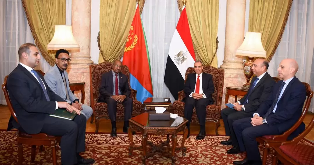 Abdel-Aati reçoit le ministre des AE d'Erythrée 1 - Le Progrès Egyptien