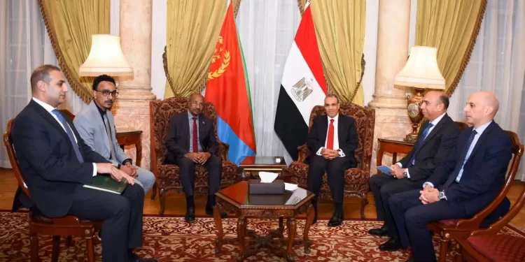 Abdel-Aati reçoit le ministre des AE d'Erythrée 1 - Le Progrès Egyptien