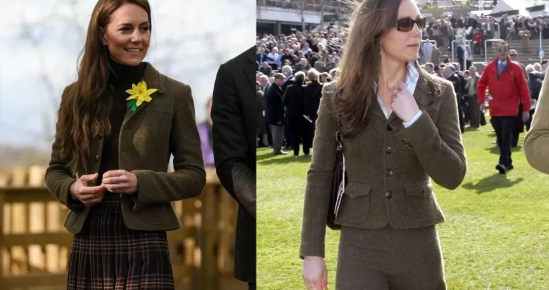 Kate Middleton ressort une veste… vieille de 18 ans! 2 - Le Progrès Egyptien Kate Middleton ressort une veste… vieille de 18 ans! 1 - Le Progrès Egyptien