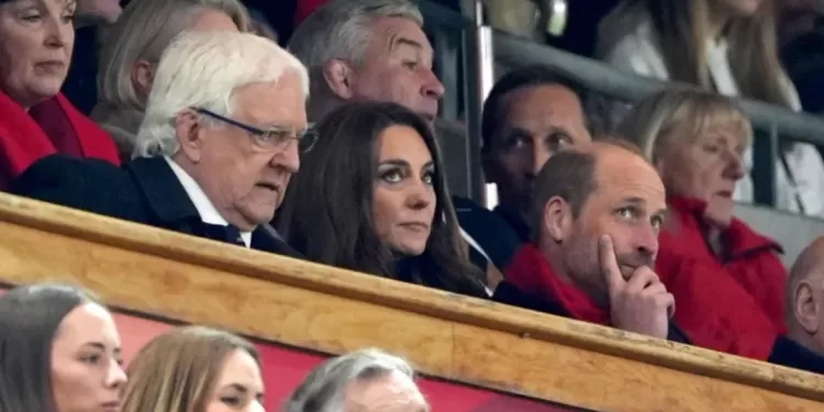 Kate et William, l'affrontement dans les tribunes du tournoi des Six Nations 1 - Le Progrès Egyptien