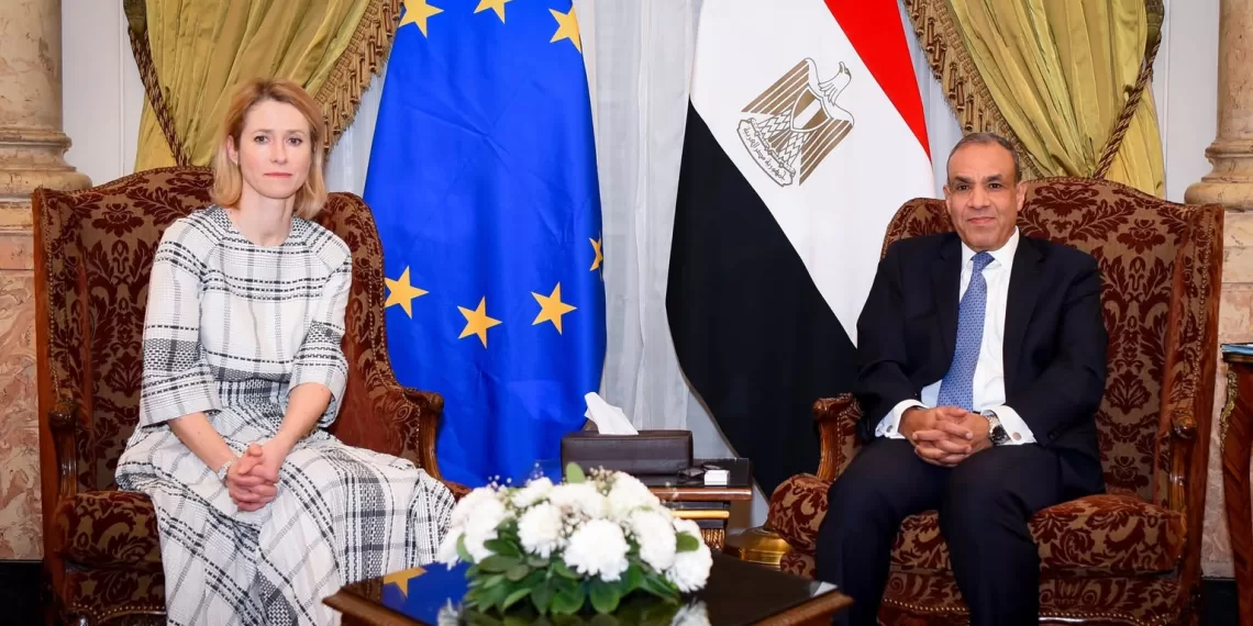 Consultations politiques entre Abdel Aati et la Haute représentante de l'UE pour les affaires étrangères et la sécurité 1 - Le Progrès Egyptien