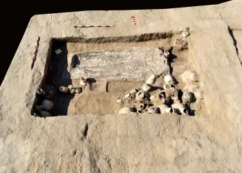 Ismaïlia : Découverte de  la  tombe d’un commandant de l’époque du roi Ramsès III
