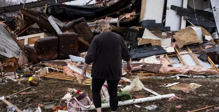 Au moins 33 morts dans de violentes tempêtes et tornades aux Etats-Unis 2 - Le Progrès Egyptien Au moins 33 morts dans de violentes tempêtes et tornades aux Etats-Unis 1 - Le Progrès Egyptien