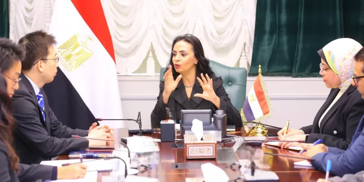 La ministre de la Solidarité sociale reçoit le nouveau représentant du bureau de la JICA 1 - Le Progrès Egyptien