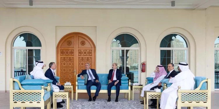 Les ministres des AE de l’Égypte, de l’Arabie saoudite, de la Jordanie, du Qatar et des EAU discutent de la coordination de la position arabe à Doha 2 - Le Progrès Egyptien Les ministres des AE de l’Égypte, de l’Arabie saoudite, de la Jordanie, du Qatar et des EAU discutent de la coordination de la position arabe à Doha 1 - Le Progrès Egyptien