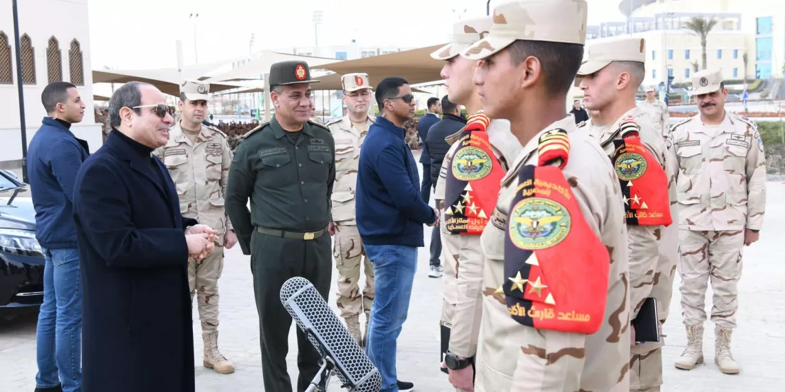 Le Président Al-Sissi inspecte l’Académie militaire 1 - Le Progrès Egyptien
