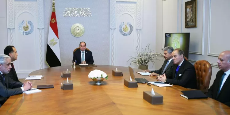 Al-Sissi discute des préparatifs pour l'inauguration du GME 2 - Le Progrès Egyptien Al-Sissi discute des préparatifs pour l'inauguration du GME 1 - Le Progrès Egyptien