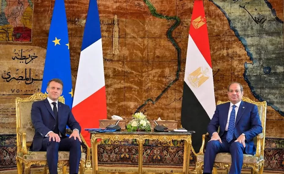 La visite de Macron au Caire renforce la coordination Egypte-France 1 - Le Progrès Egyptien