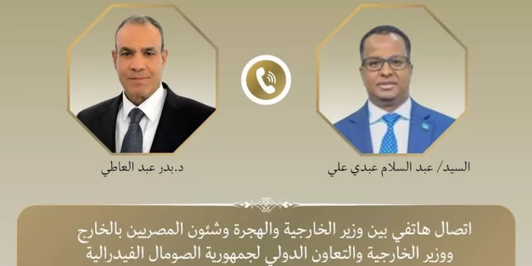 Abdel-Aati affirme la profondeur des relations Egypte-Somalie 1 - Le Progrès Egyptien
