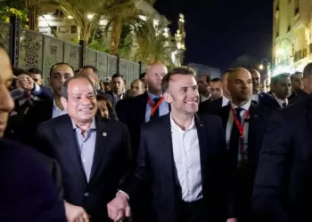Macron en Egypte