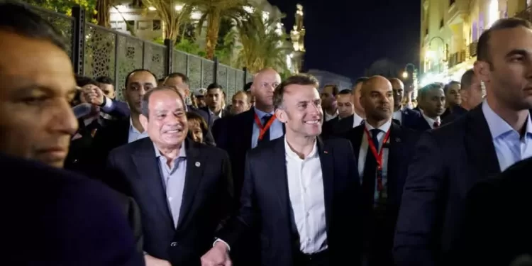 Macron en Egypte 1 - Le Progrès Egyptien