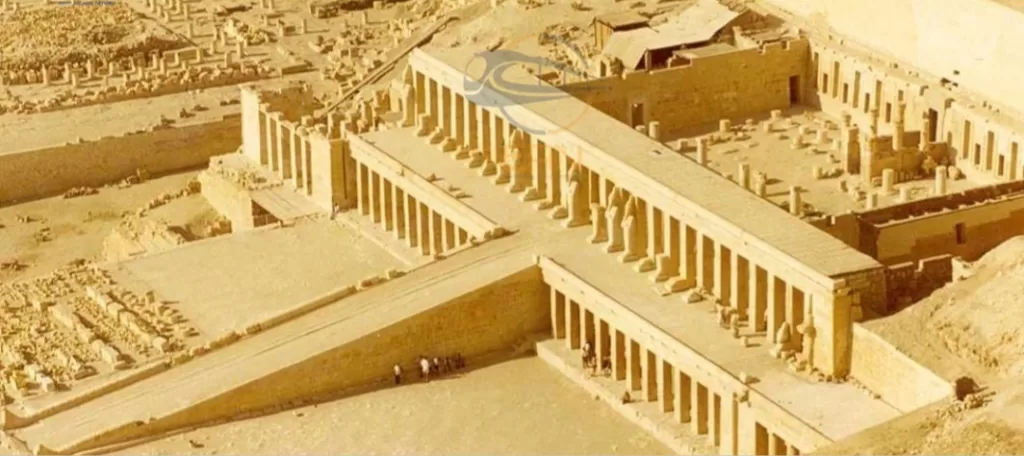 La gare de Louxor, une copie du temple de Hatshepsut 4 - Le Progrès Egyptien La gare de Louxor, une copie du temple de Hatshepsut 3 - Le Progrès Egyptien