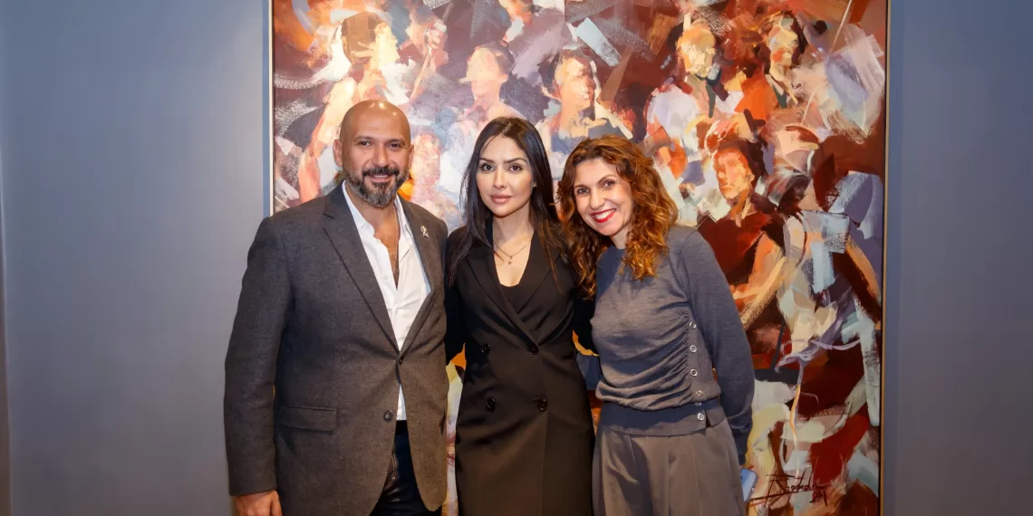 Raghda El-Mohandes et « Liens invisibles »: Une symphonie visuelle à la galerie Mashrabia 2 - Le Progrès Egyptien Raghda El-Mohandes et « Liens invisibles »: Une symphonie visuelle à la galerie Mashrabia 1 - Le Progrès Egyptien